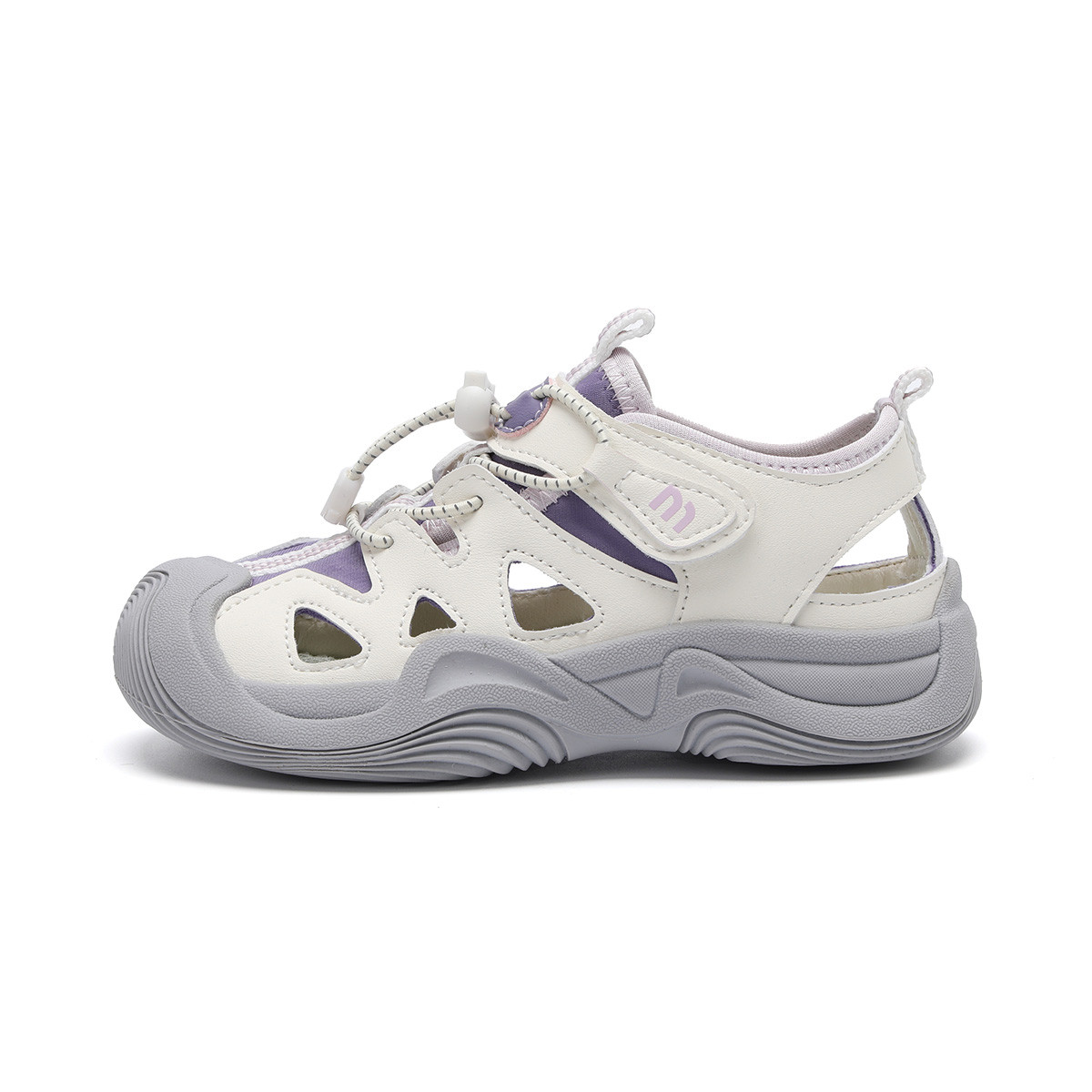 

Детские сандалии с низким верхом Xiaomi step, бежевый/фиолетовый