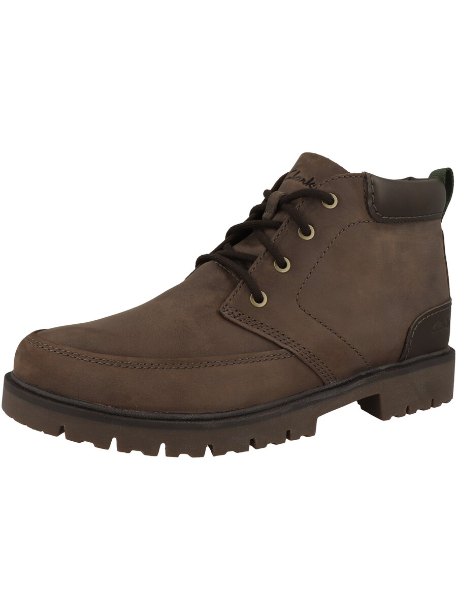

Ботинки на шнуровке CLARKS Rossdale, коричневый