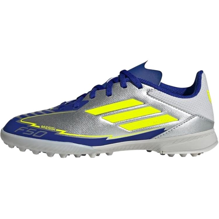 

Футбольные бутсы F50 League Kids Adidas, серебряный/желтый/синий