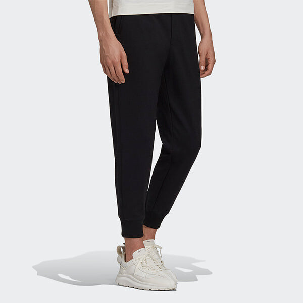 Штаны y 3 3 полоски классические спортивные штаны с манжетами Adidas, черный — фото 4