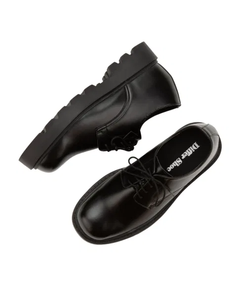 Мужские туфли DIFFERSHOE Derby 7CM Glossy Black — фото 4