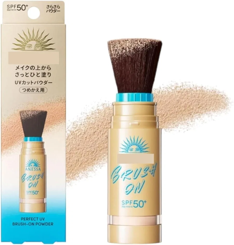 Пудра для лица Anessa Perfect UV Brush-on Powder, SPF50+, PA++++, 3 г, Translucent Beige