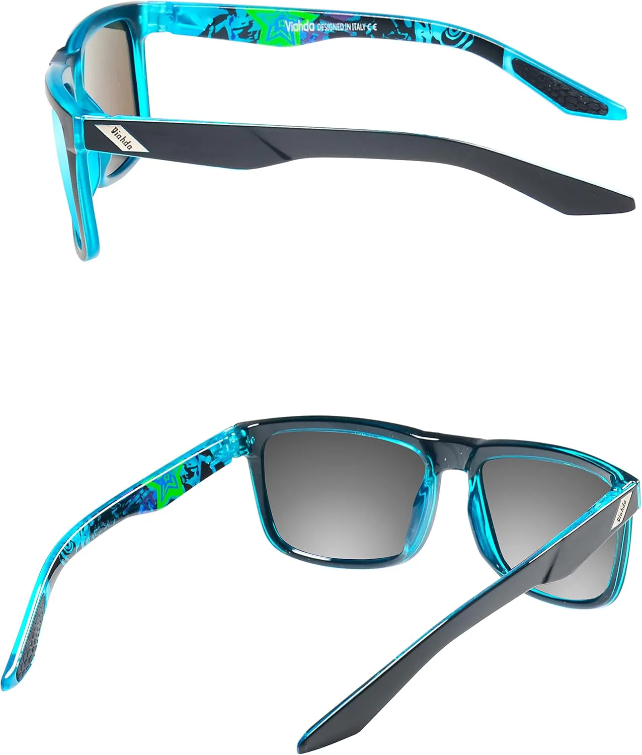 

Поляризованные солнцезащитные очки для мужчин, для рыбалки, вождения, бега и спорта, женские очки с защитой UV400 HD5535 VIAHDA, （3 Pack）blue/Dark Blue/Black