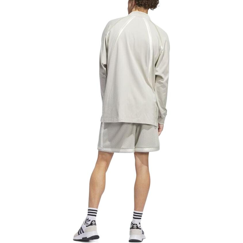 Одежда Повседневные шорты Унисекс Putty Grey Adidas Originals, цвет Putty gray — фото 4
