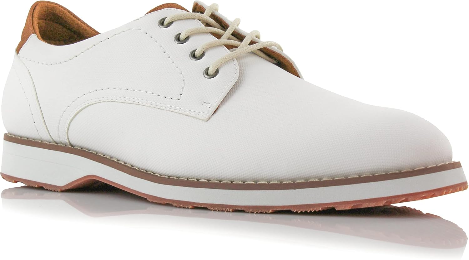 

Мужские повседневные кроссовки Ferro Aldo, Гибридные оксфорды и классические модели низкого кроя, Модные обувь на шнуровке, белый