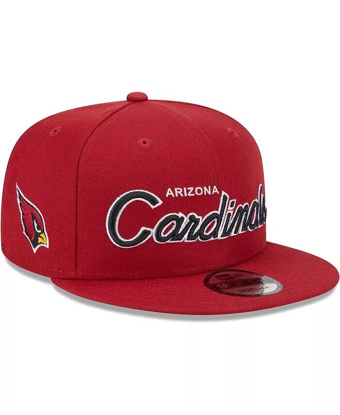 

Мужская кепка с застежкой Cardinal Arizona Cardinals Main Script 9FIFTY New Era, красный