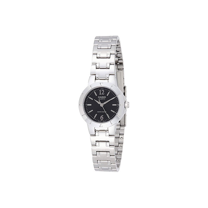 

CASIO Часы Women's Standard Series Black Watch LTP-1177A-1ADF, Black Dial
