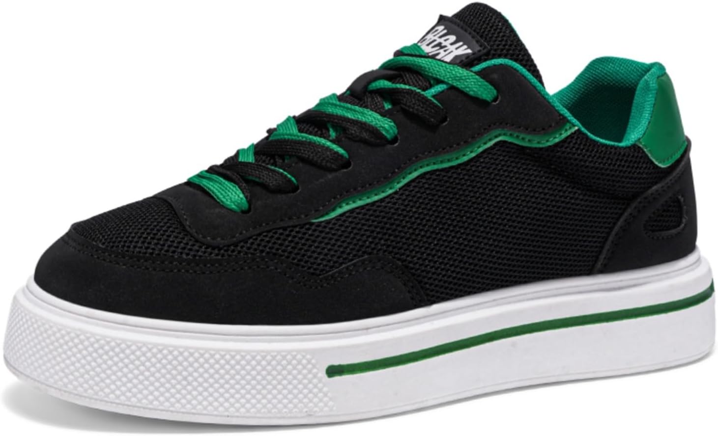 

Мужские дышащие модные кроссовки, стильные и минималистичные, летние скейтбордические туфли, подходят для повседневного отдыха и прогулок на свежем воздухе Foavt, черный