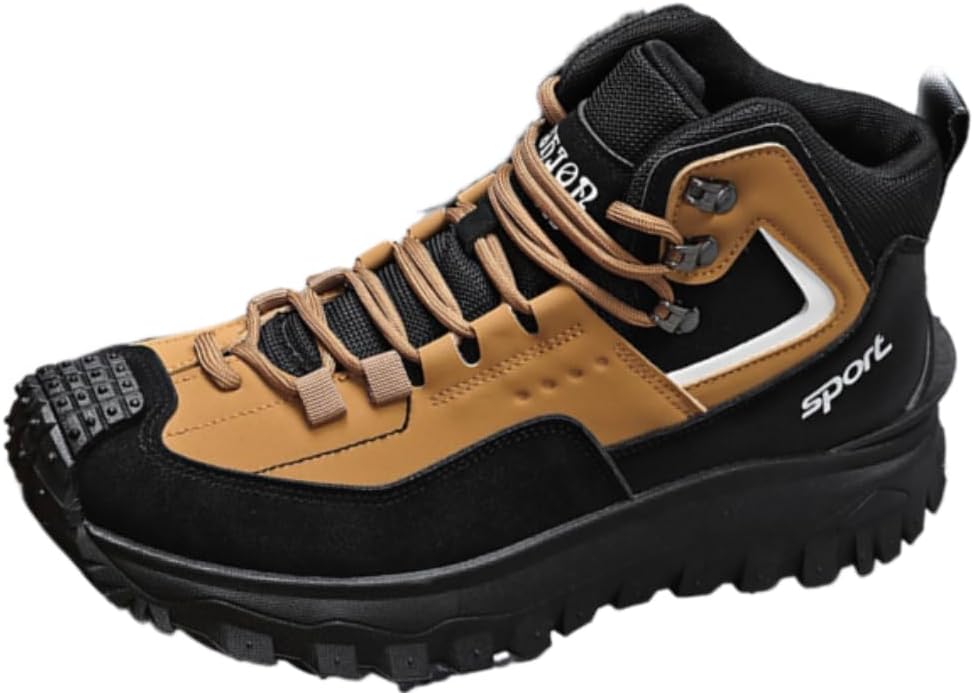 

Мужские кроссовки больших размеров на шнуровке, с нескользящей подошвой, для работы, тренировок и повседневной носки, легкие, дышащие, износостойкие спортивные туфли Lexamen, хаки