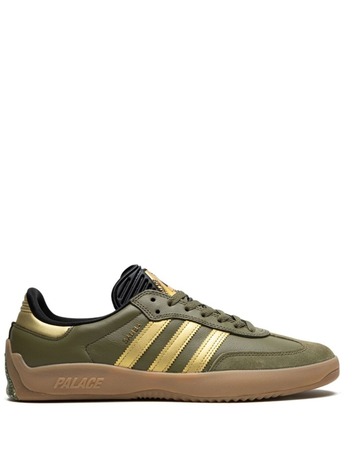 

Кроссовки Samba Olive Gold из коллаборации с Palace Puig Adidas, зеленый