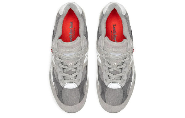 Кроссовки levis x 992 сделано в сша New Balance, серый — фото 4