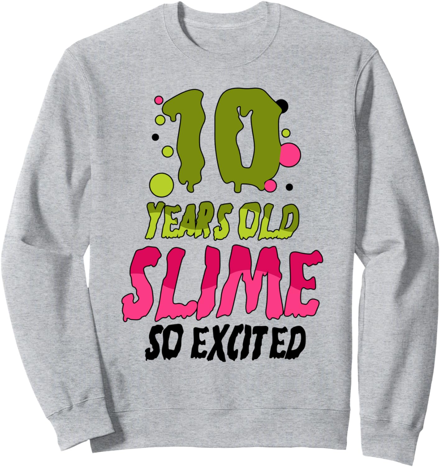 

Толстовка на день рождения 10-летний слайм, такой взволнованный, зелено-голубой слайм Clear Slime Birthday Party Supplies & Slime Favors, Зеленый, Толстовка на день рождения 10-летний слайм, такой взволнованный, зелено-голубой слайм Clear Slime Birthday P