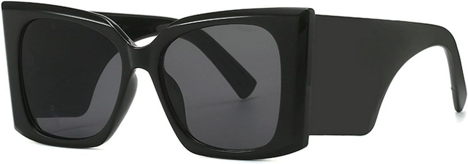 

Спортивные панк-солнцезащитные очки для женщин и мужчин, солнцезащитные очки для женщин 2023 года, роскошные очки большого размера, защитные очки от УФ-излучения UV400 Melrose, Black