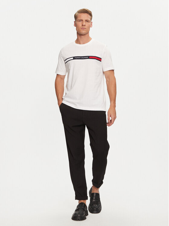 Футболка стандартного кроя Tommy Hilfiger, белый — фото 2
