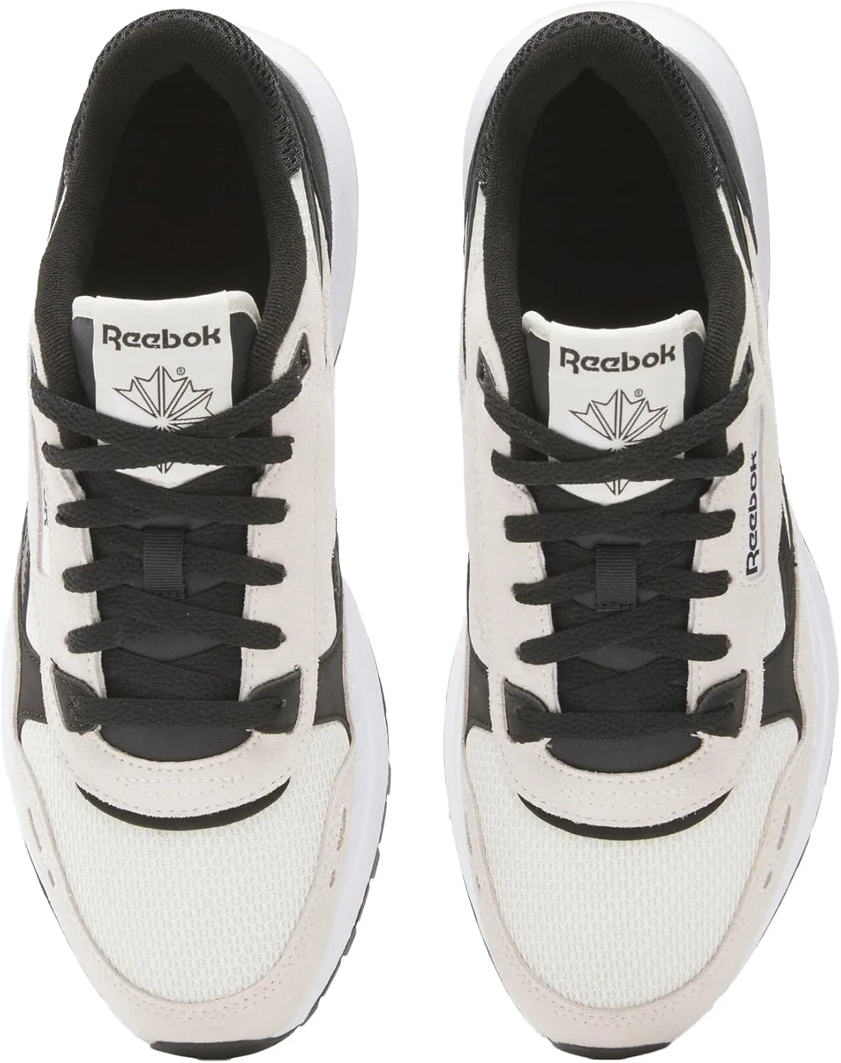 Кроссовки Reebok Unisex Classic Leather 2400, Vintage Chalk Sand Black — фото 3