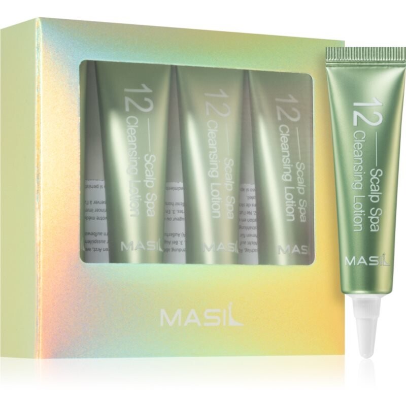 

MASIL 12 Scalp Spa очищающий бальзам, восстанавливающий здоровье кожи головы 4x15 мл Inna Marka