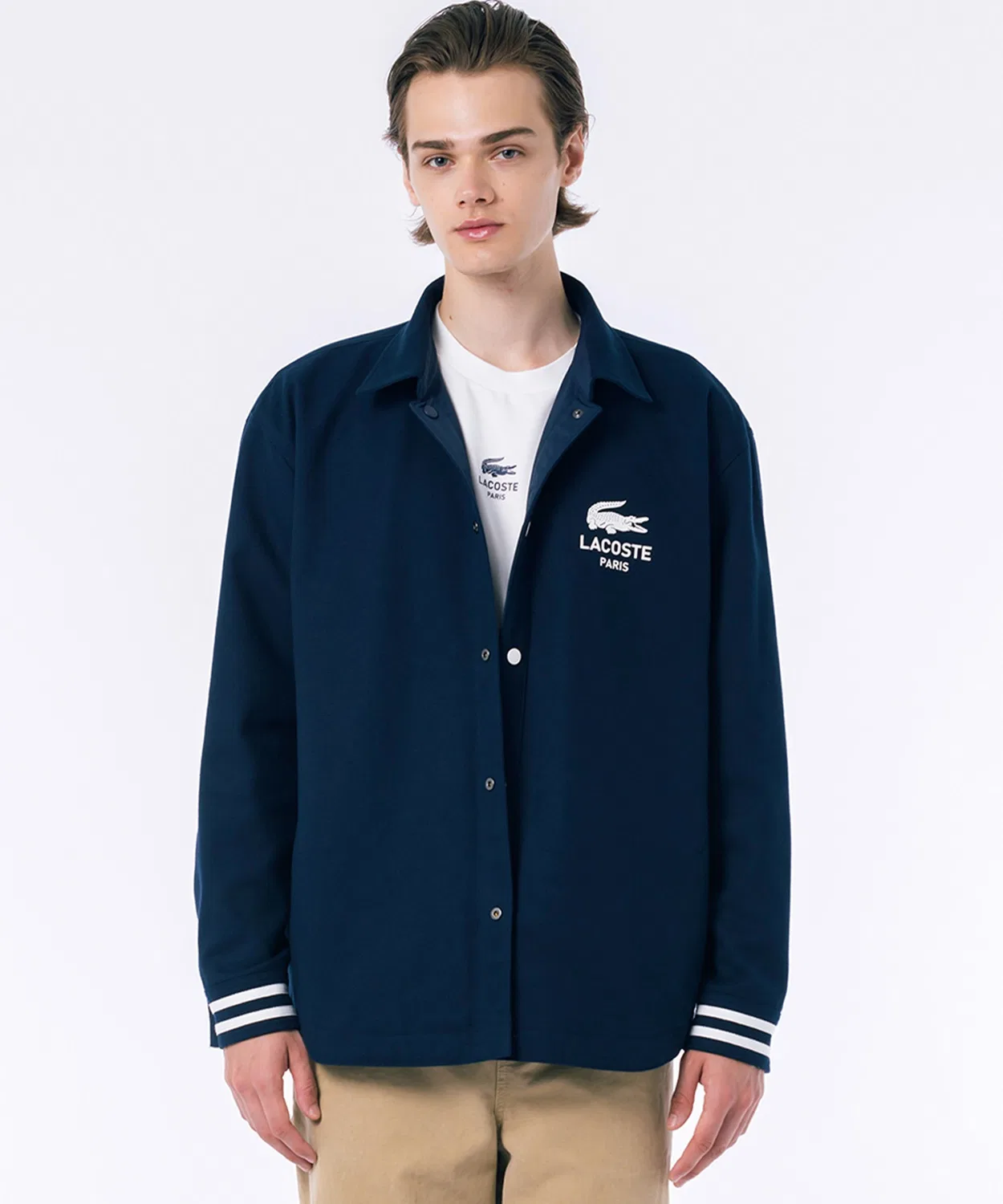 Куртка реверсивная Coach Jacket × Varsity, тёмно-синяя