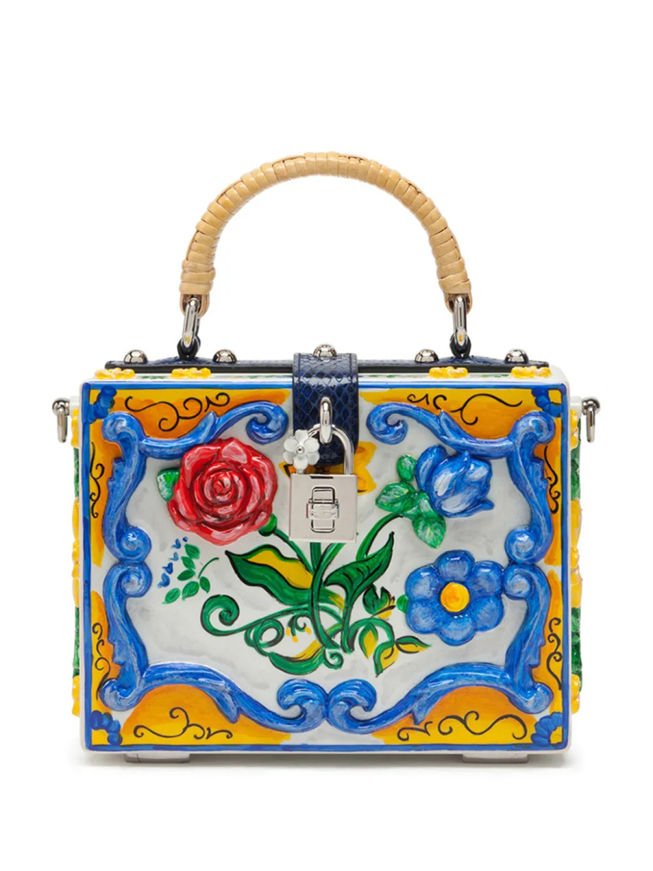 

Dolce & Gabbana сумка Dolce Box с верхней ручкой, желтый