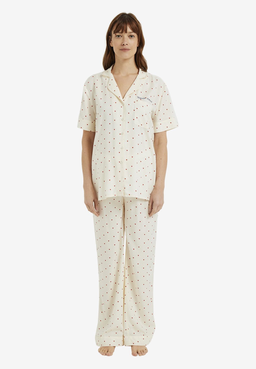 

Пижама MIT HERZEN FÜR SCHWANGERSCHAFT UND STILLZEIT SET - Pyjama set Vertbaudet, белый