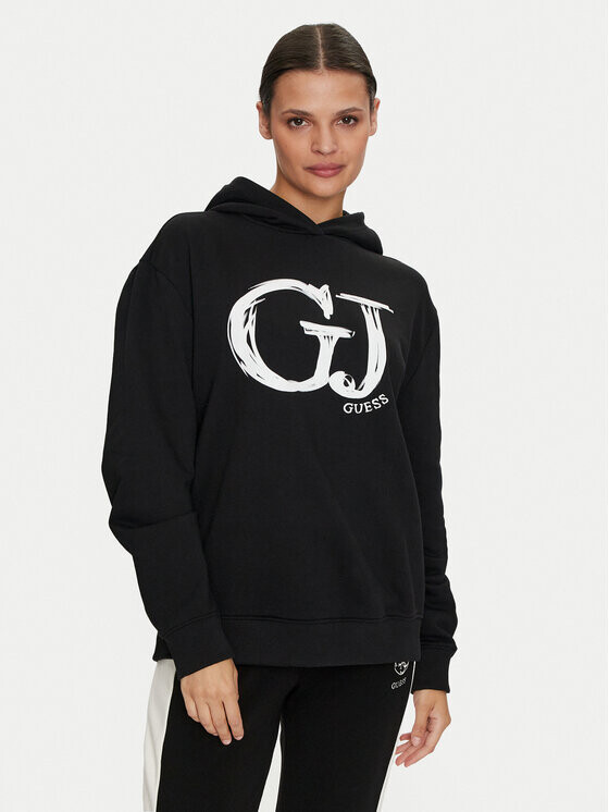 

Толстовка свободного кроя Guess, черный