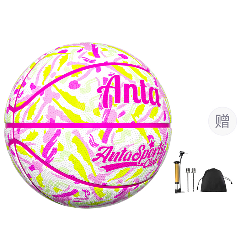 

ANTA Китайский PU баскетбольный мяч black размер 7 размер 5 тренировочный соревновательный unisex
