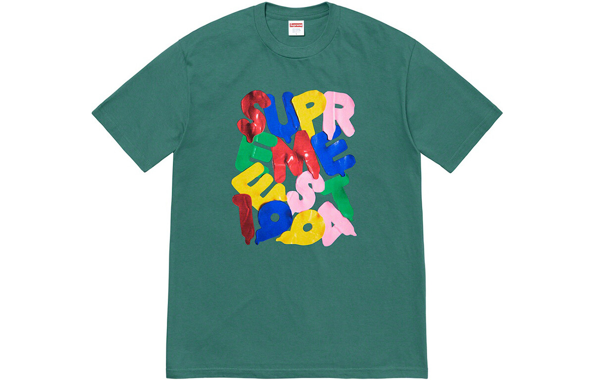 Футболка FW20 унисекс Supreme, оранжевый/красный — фото 4