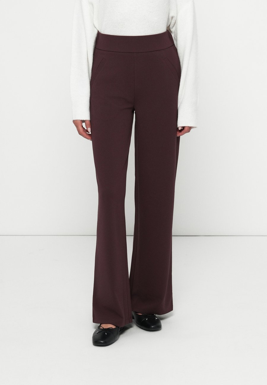 

Брюки JDY JDYLOUISVILLE CATIA WIDE PANT, Fudge/Bordeaux