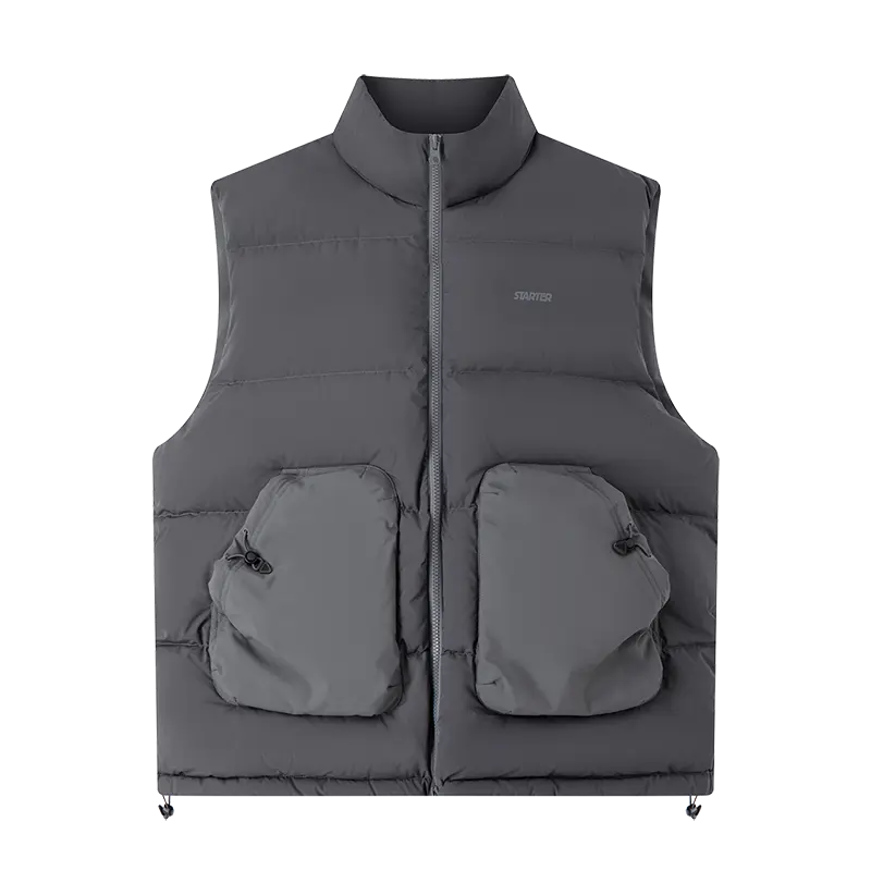 

Пуховик унисекс темно-серый Starter