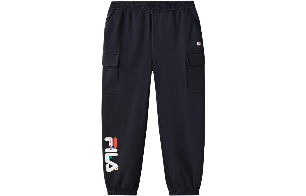 

Детские трикотажные спортивные штаны FILA, цвет Legendary Blue - FNV