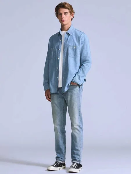 Джинсы BLUETAB 511 Slim Fit, цвет светло-индиго Levi's, Light Indigo - Flat Finish — фото 2