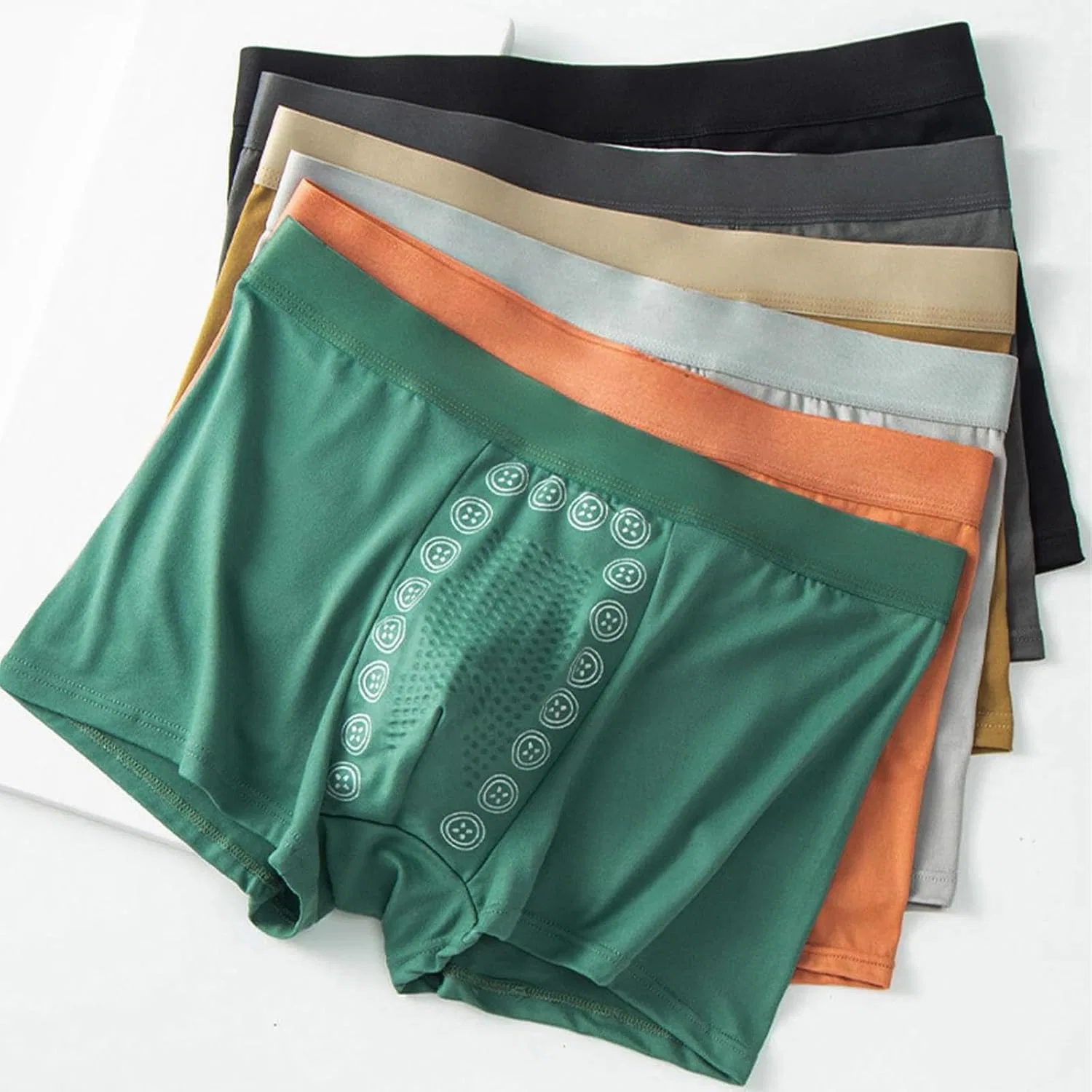 Боксеры дышащие, магнитная терапия, Black-5pcs GENERIC — фото 4