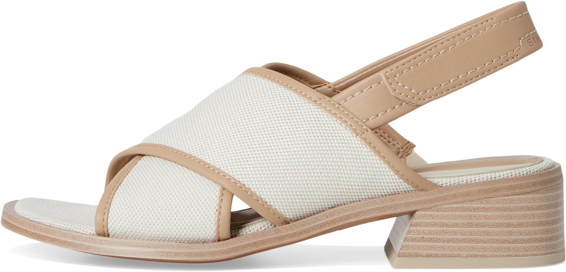 Сандалии Franco Sarto L-silvie2 Slingback Sandals, цвет Natural White — фото 4