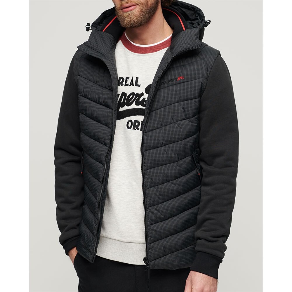 

Куртка Superdry Storm Hybrid Padded, серый