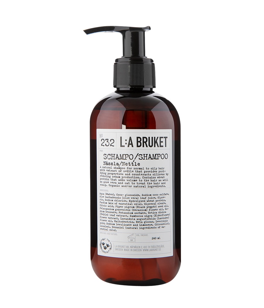 

Шампунь для волос L:A Bruket No. 232 Shampoo Nettle, 240 ml