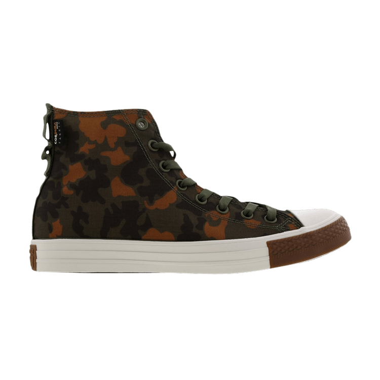

Кроссовки Converse Chuck Taylor All Star High 'Field Surplus Camo', зеленый