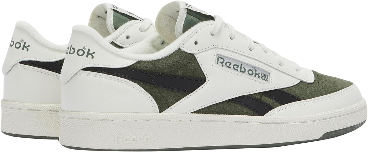 Мужские кроссовки Reebok Club C Revenge, черный/зеленый — фото 3