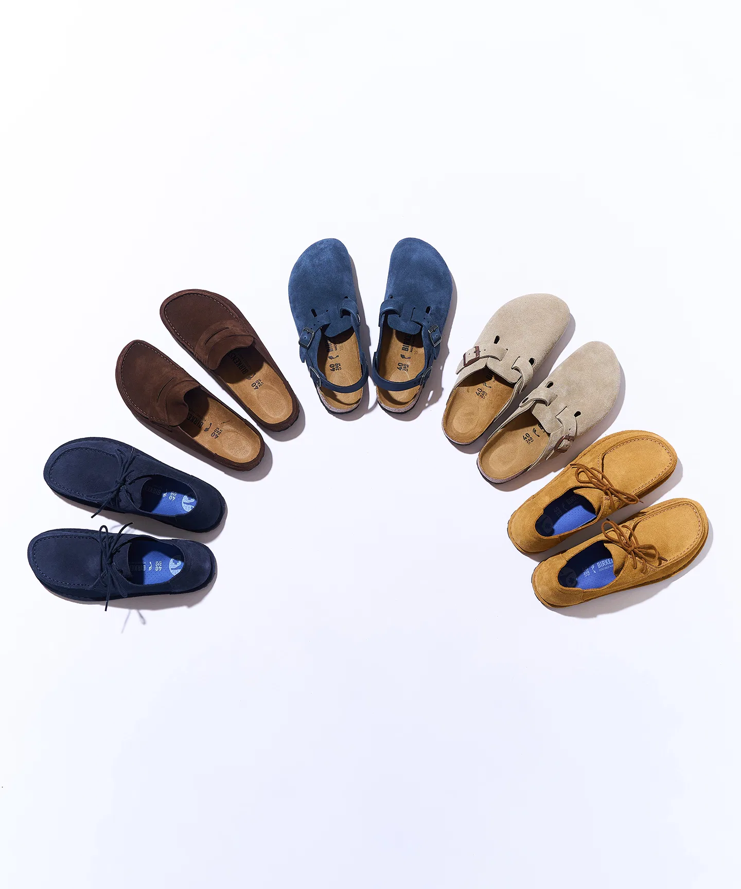 Мужские сандалии Birkenstock Naples Wrapped коричневые — фото 3