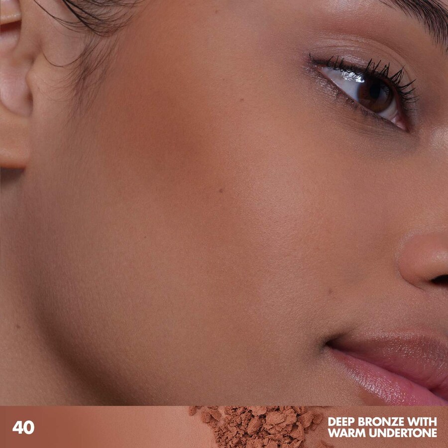 Стойкая матирующая пудра-бронзер Artist Longwear Skin-fusing Matte Powder Bronzer MAKE UP FOR EVER, 0.35 oz, 40 Warm Pecan — фото 2