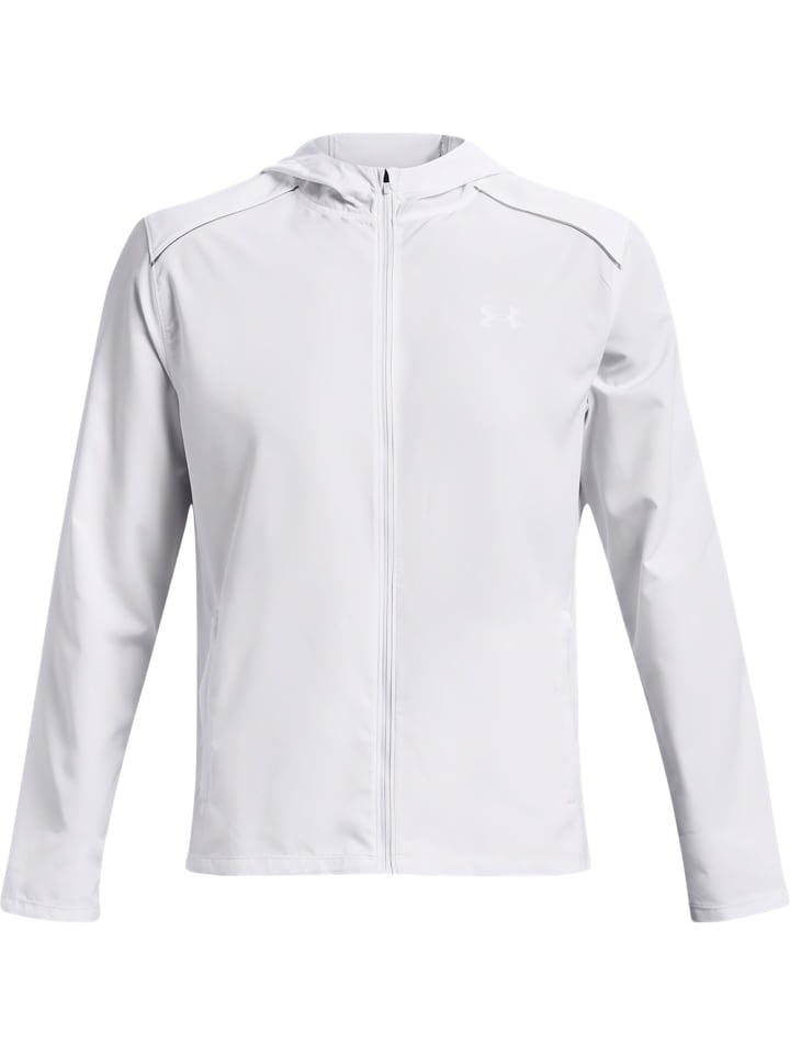 

Дождевик UA Storm Run Hooded Jacket Under Armour, белый