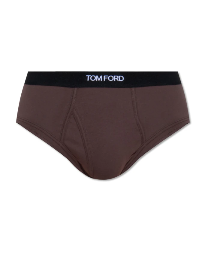 

Трусы с логотипом Tom Ford, коричневый