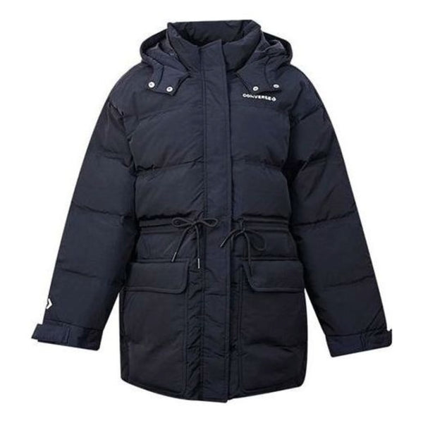 

Куртка mid down jacket 'black' Converse, черный