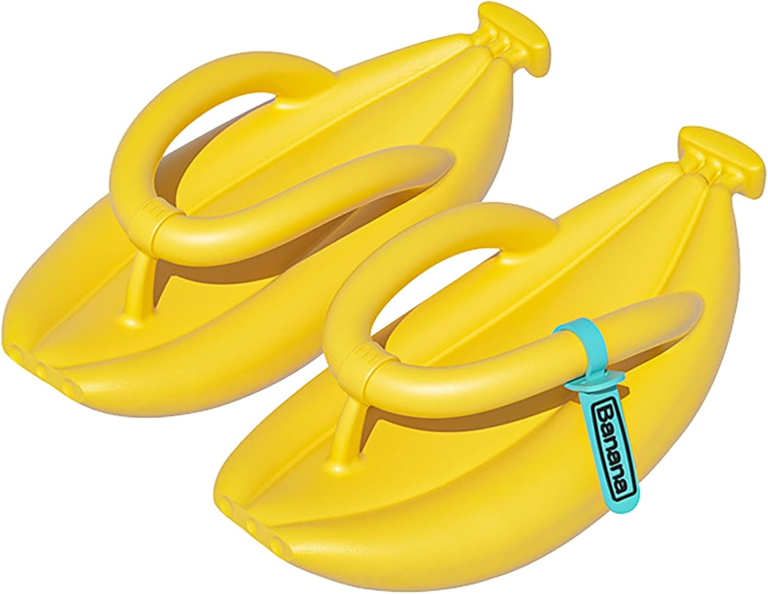 

Забавные тапочки-бананы, унисекс, креативные фруктовые тапочки, нескользящие, для ванной, душа, лета, бассейна, пляжа, размер 40/41, белые Chengnan