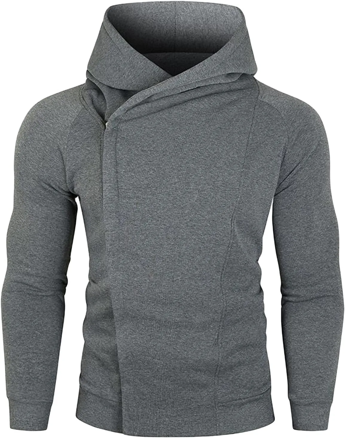 

DGHM-JLMY мужской повседневный худи с боковой молнией slim fit