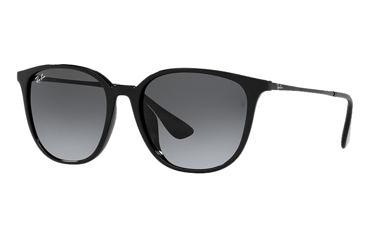 

Солнцезащитные очки RayBan унисекс, Black frame dark gray gradient 601/8G