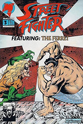

Street Fighter #3 of 3 (Featuring: The Ferret) (Malibu Comics)