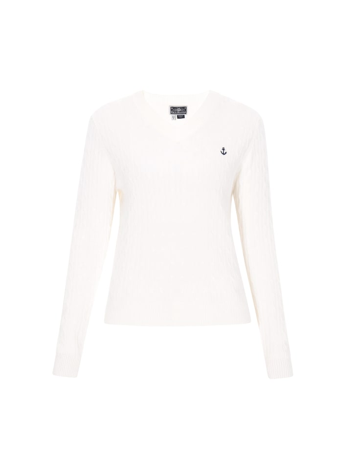 

DreiMaster Женский свитер кремового цвета