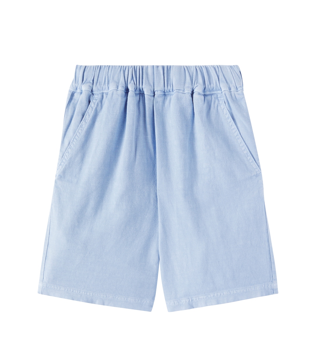 

Бермуды из хлопка и льна Il Gufo, Airforce Blue