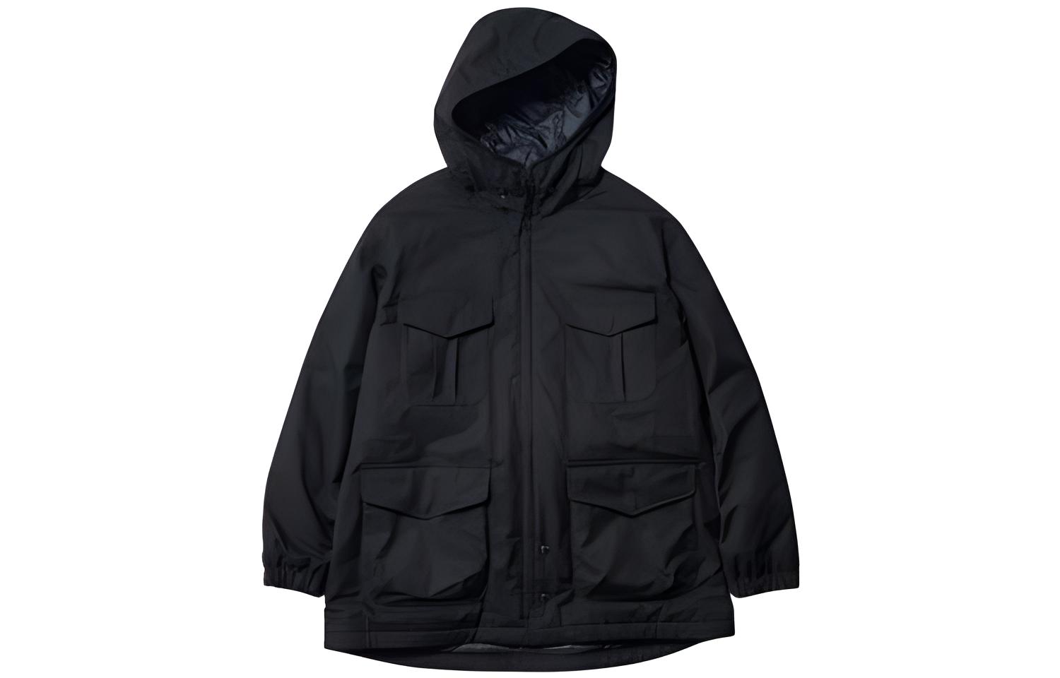 

UNIQLO Куртка Engineered Garments Collaboration унисекс черная, Black