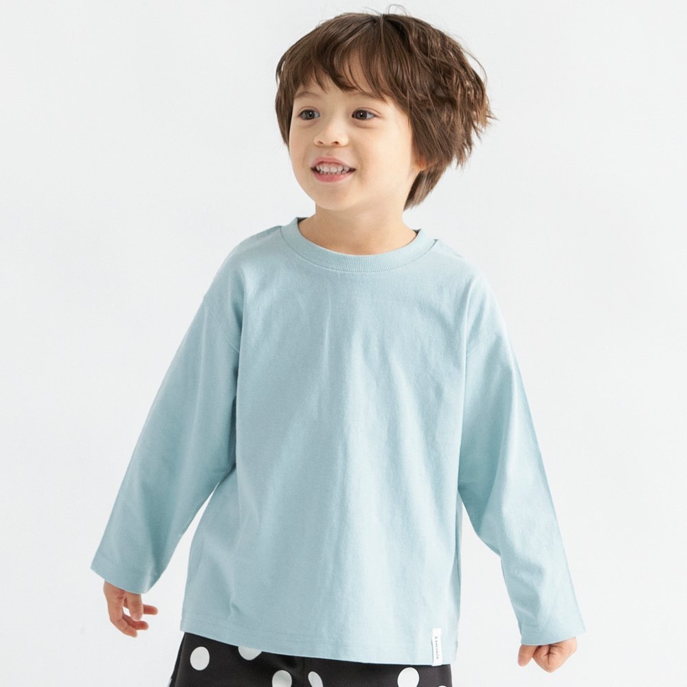 Однотонная футболка с длинными рукавами в полоску Branshes, 67_Light Green