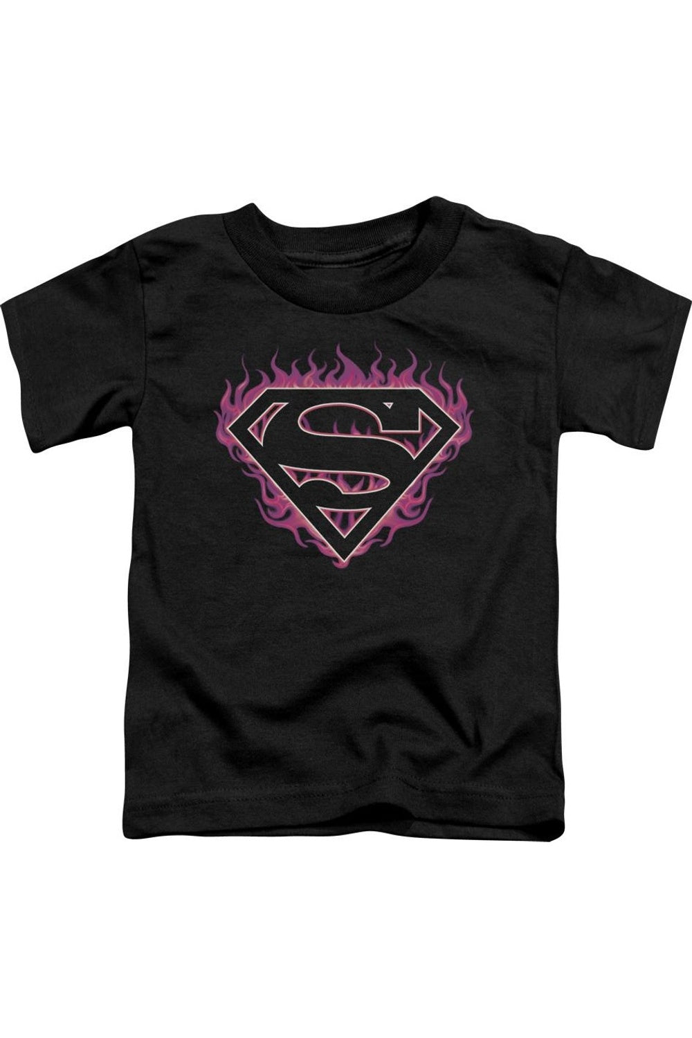 

Футболка с коротким рукавом для малышей Superman "Розовое пламя" Gildan